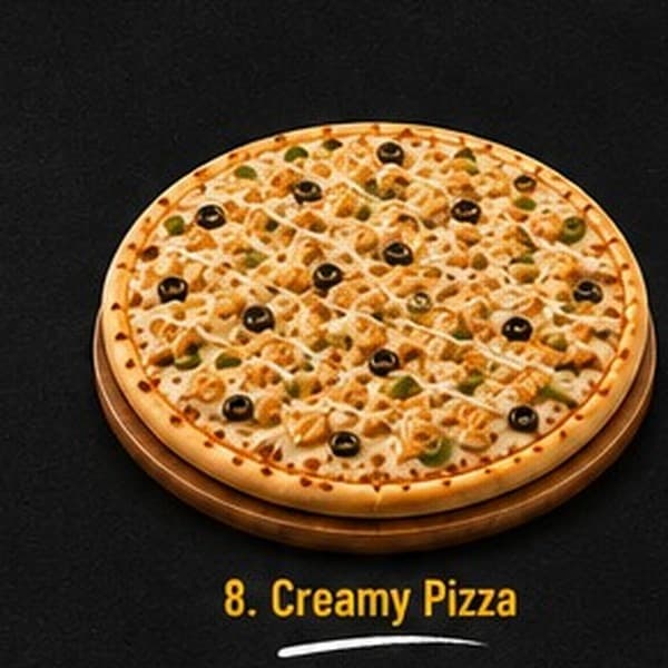 Creamy Pizza