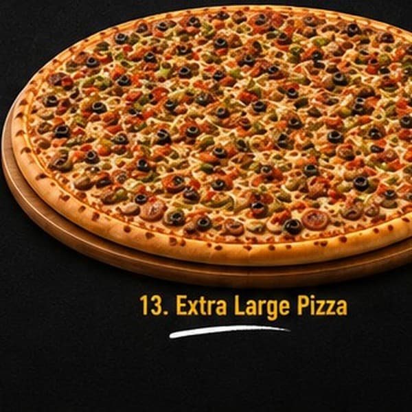 Extra Large Pizza